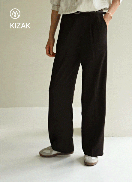Perfect Pants 88ver (autumn two-pin tuck side band) Korea