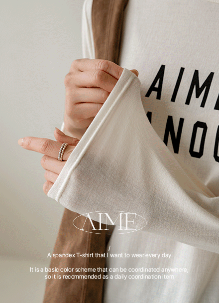 Amy Stretchy Span T-shirt Korea