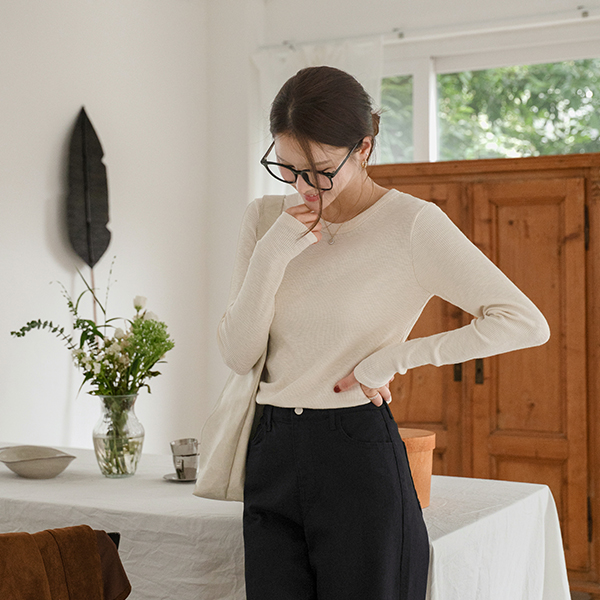 Everyday Modal Corrugated T-shirt