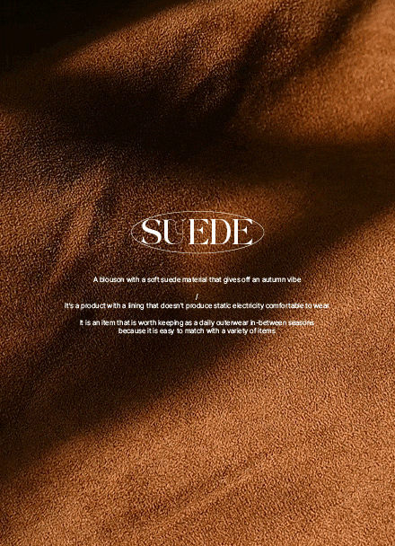 Melbourne Suede Jumper Korea