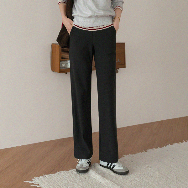 투타입 쫀득 Span 데일리 Banding Pants