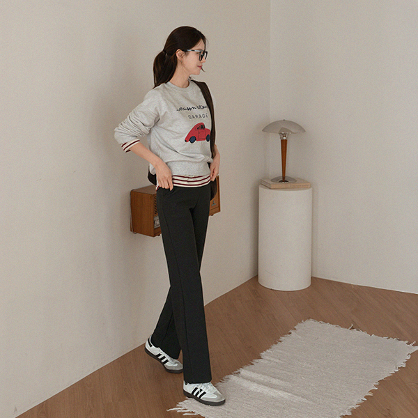 투타입 쫀득 Span 데일리 Banding Pants