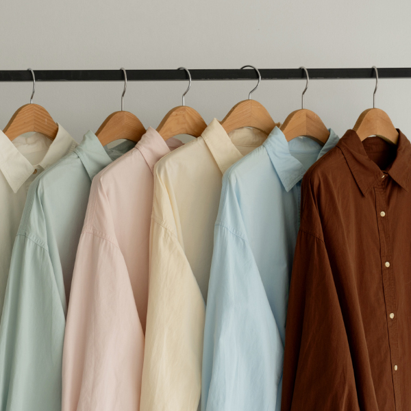 Vivid Autumn Embroidery Shirt
