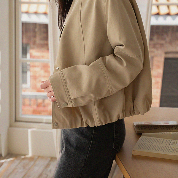 [Special Sale] Vine China Neck Button Short Jacket