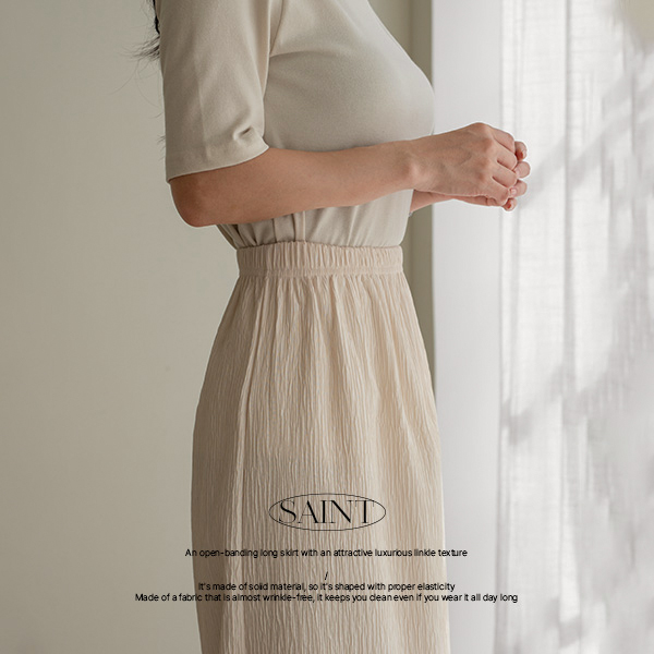 St. Slit Banding Skirt