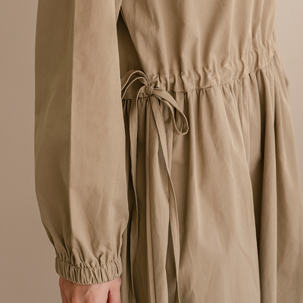 오브 Long 코튼 Dress