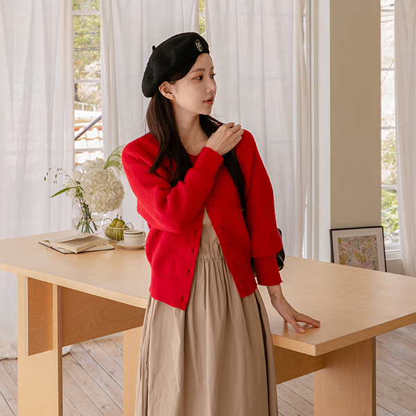 Any Raglan Knitwear Cardigan