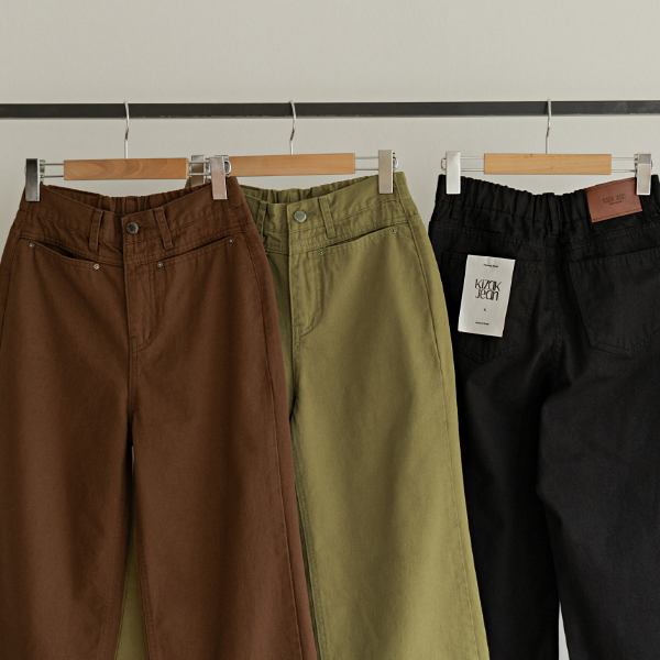 키작아도 면 Pants 66ver (일자포켓와이드)