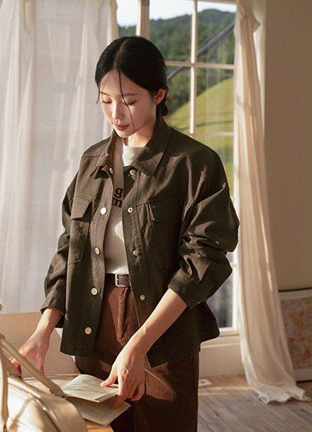 코코 데일리 코튼 Jacket Korea