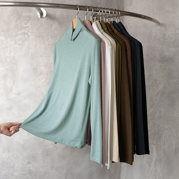 Hardy Tencel Turtleneck T-shirt