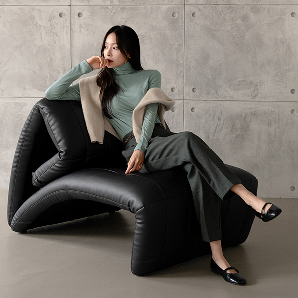 Hardy Tencel Turtleneck T-shirt