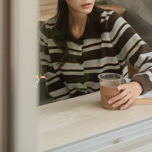 Woody Collar Knitwear Cardigan