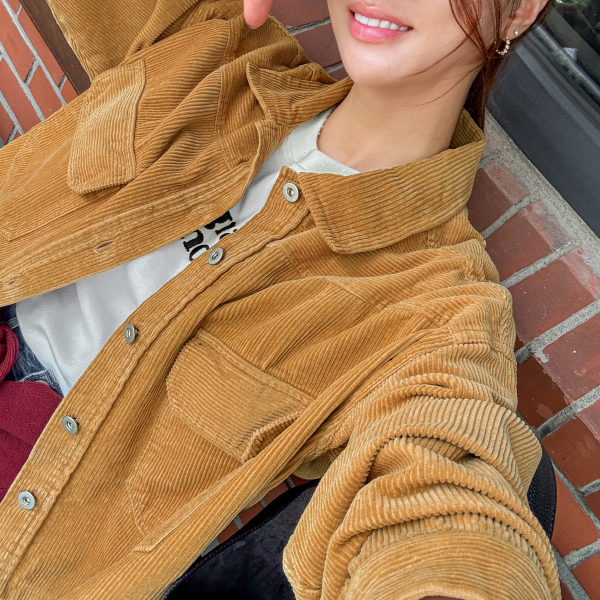 All Day Corduroy Two Pocket Jacket