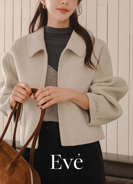 Eve Handmade two-way Wool Jacket Korea