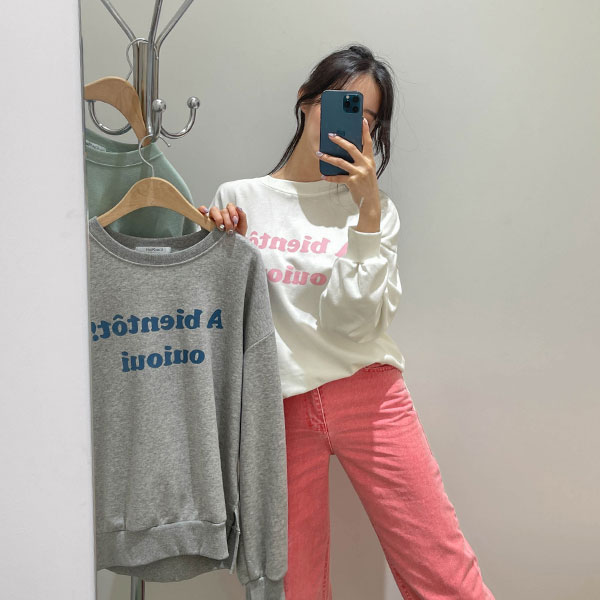 [valyou] chak:kan oui oui sweatshirt