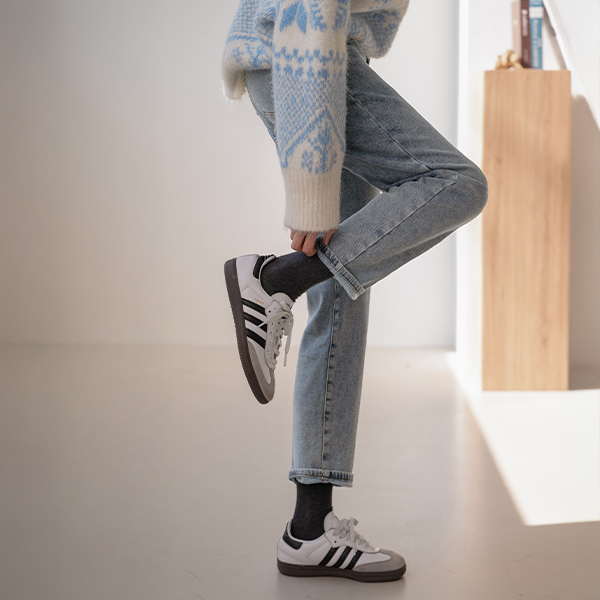 [Special Sale] Paul fleece lined Baggy Denim Pants