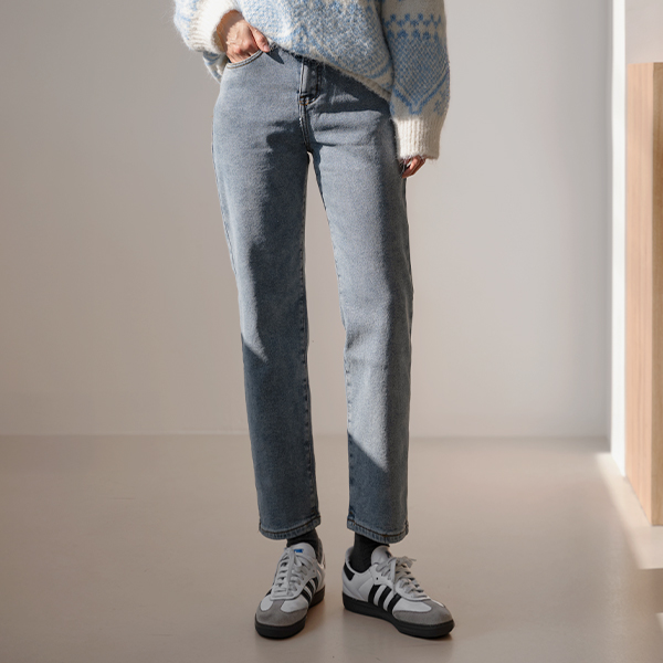 [Special Sale] Paul fleece lined Baggy Denim Pants