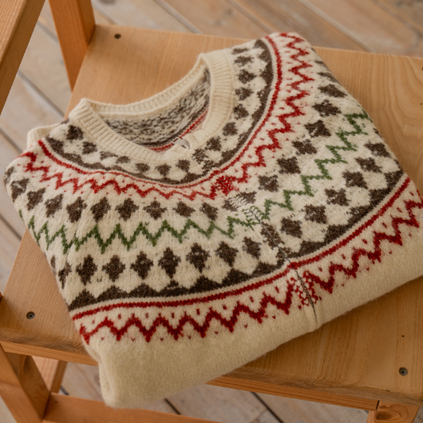 Nordic Winter Two-way Zip up Cardigan