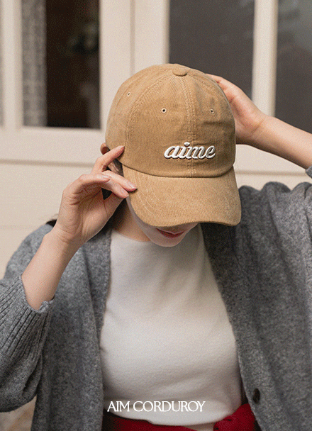 Aim Corduroy Ball Cap Korea