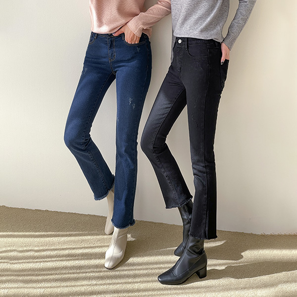 키작아도 괜찮진 3ver (기모부츠컷)