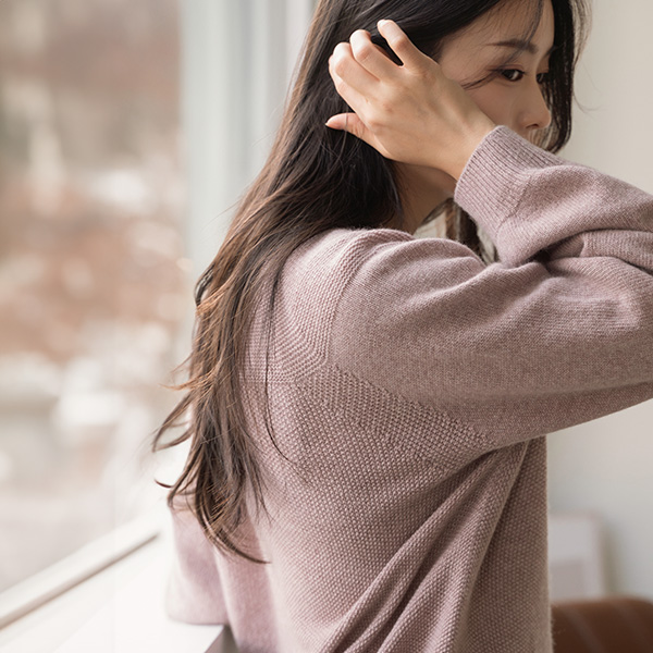 Wool Cashmere Holgament Knitwear