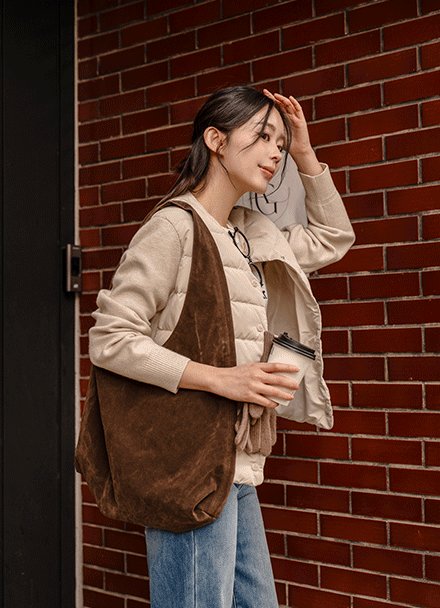 슈에뜨 Suede 숄더백 Korea