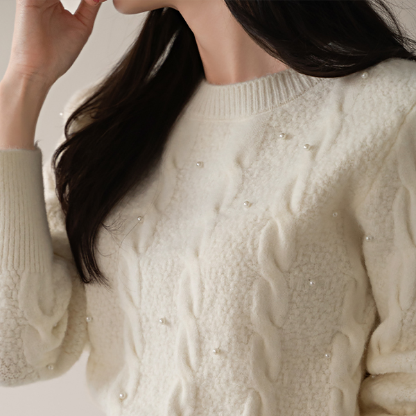 Darling Pearl Twiddle Knitwear