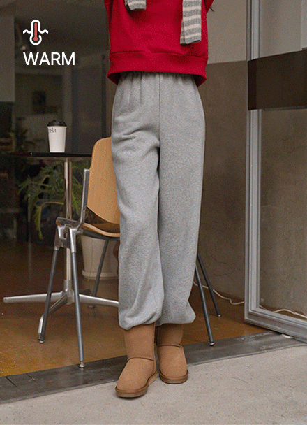 Cozy Double-sided Fleece lined Jogger Pants Korea