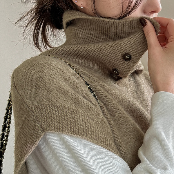 Suji Collar Knitwear Vest