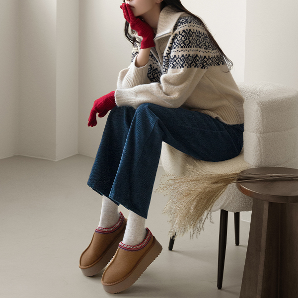 Betty Corduroy Banding Pants
