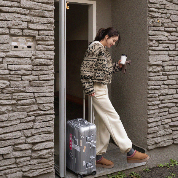 Ethnic Teddy Fleece Jumper