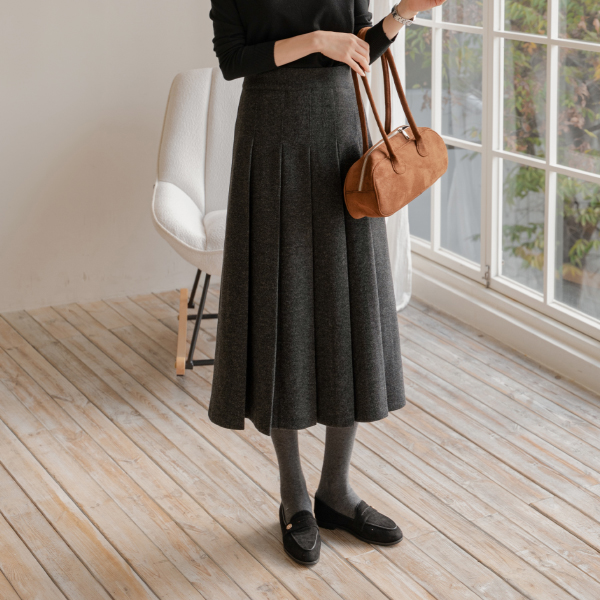키작아도 Wool Skirt (겨울플리츠)