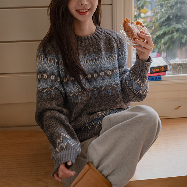 Buzz Nordic Loose Fit Knitwear