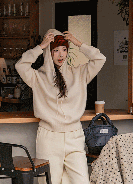 퍼피 nagrang Hood Knitwear Korea