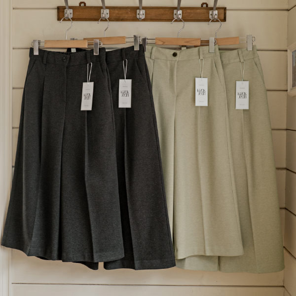 Perfect Pants 91ver (fleece lined8부핀턱와이드)