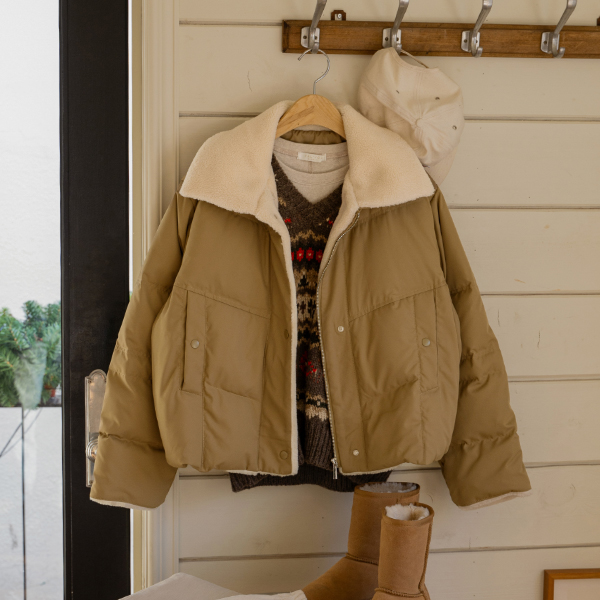 Dennis Collar Goose Down Padding Jumper