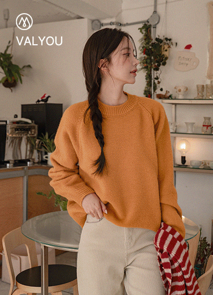 [valyou] 퓨어 레더라벨 Knitwear Korea