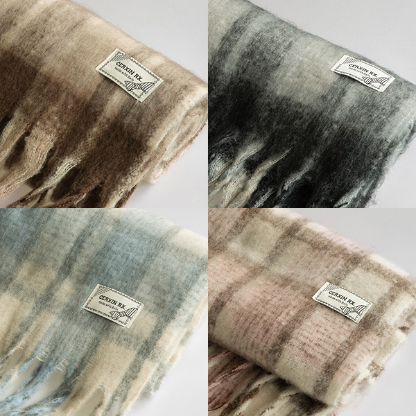 포근 Check Labels muffler