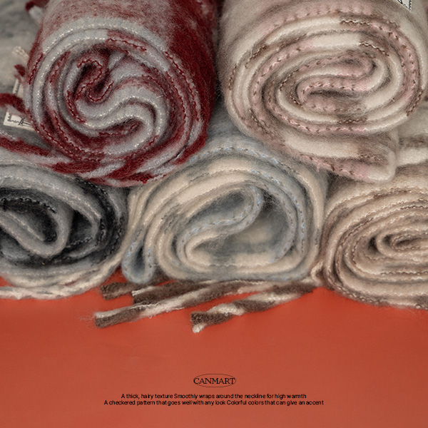 포근 Check Labels muffler