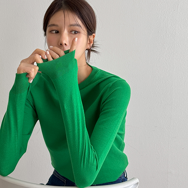 [valyou] Life Round Knitwear