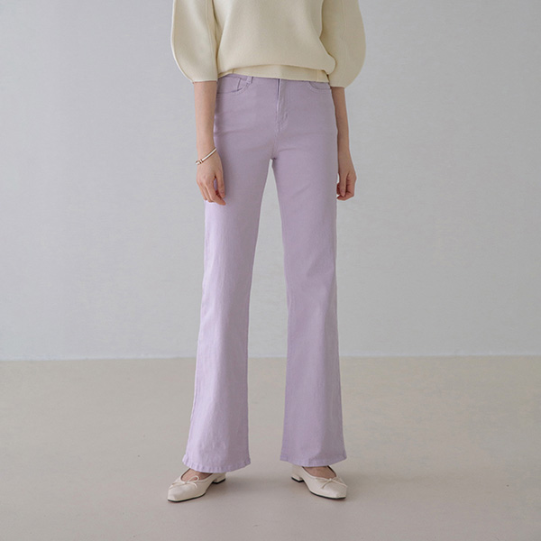 Spring Spring Boot cut Banding Pants
