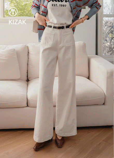 Perfect Cotton Pants 63ver (Front Pocket Wide) Korea