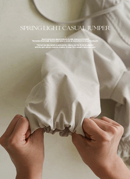 Spring Light Casual Jumper Korea