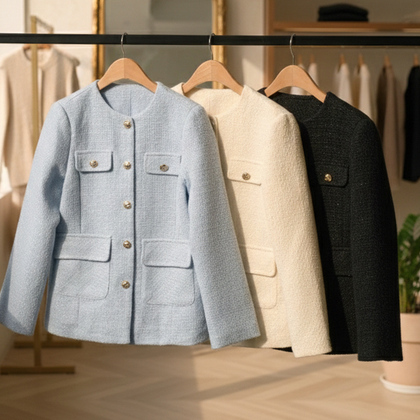 Sealing Half Tweed Jacket