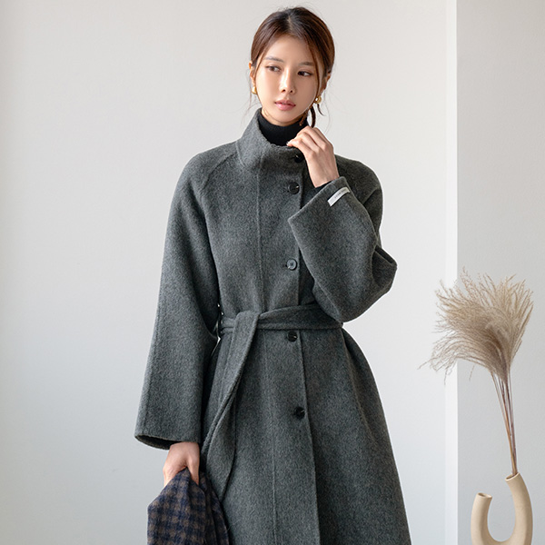 [valyou] 웨이 Wool 핸드메이드 Long Coat