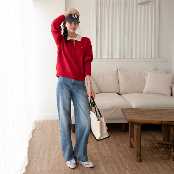 [Planning]K-Wide Denim Pants
