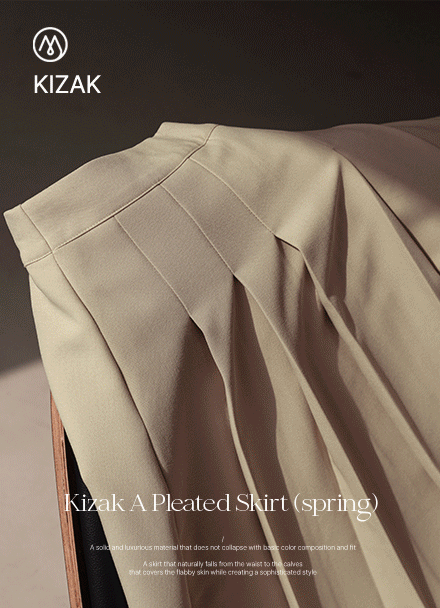 키작아도 에이 Pleats Skirt(Spring) Korea