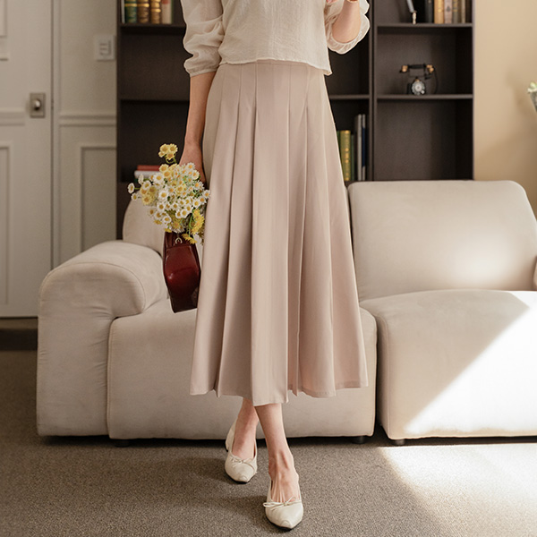 키작아도 에이 Pleats Skirt(Spring)