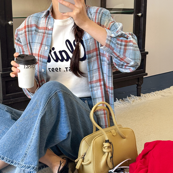 Block Multi Check ST Shirt