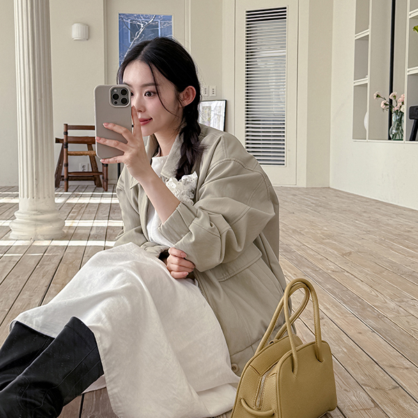 Camp Soft Leather Collar Jumper